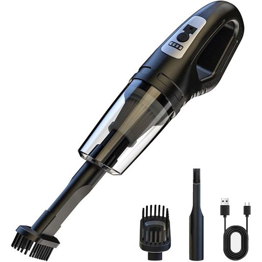 Aspirateur sans fil pour voiture – Compact avec embouts inclus