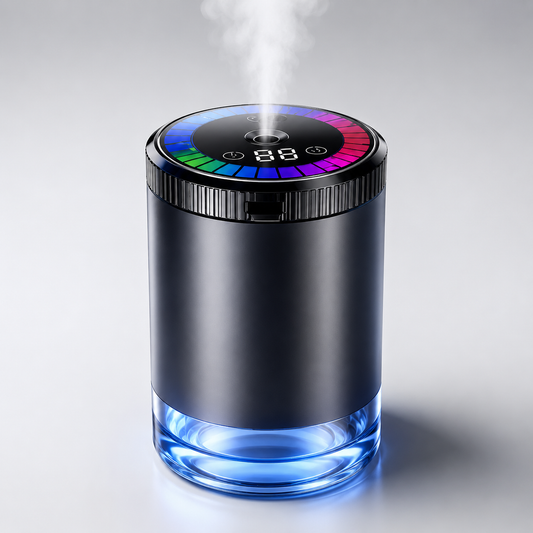 Diffuseur de Parfum Intelligent pour Voiture – LED & Parfum au Choix