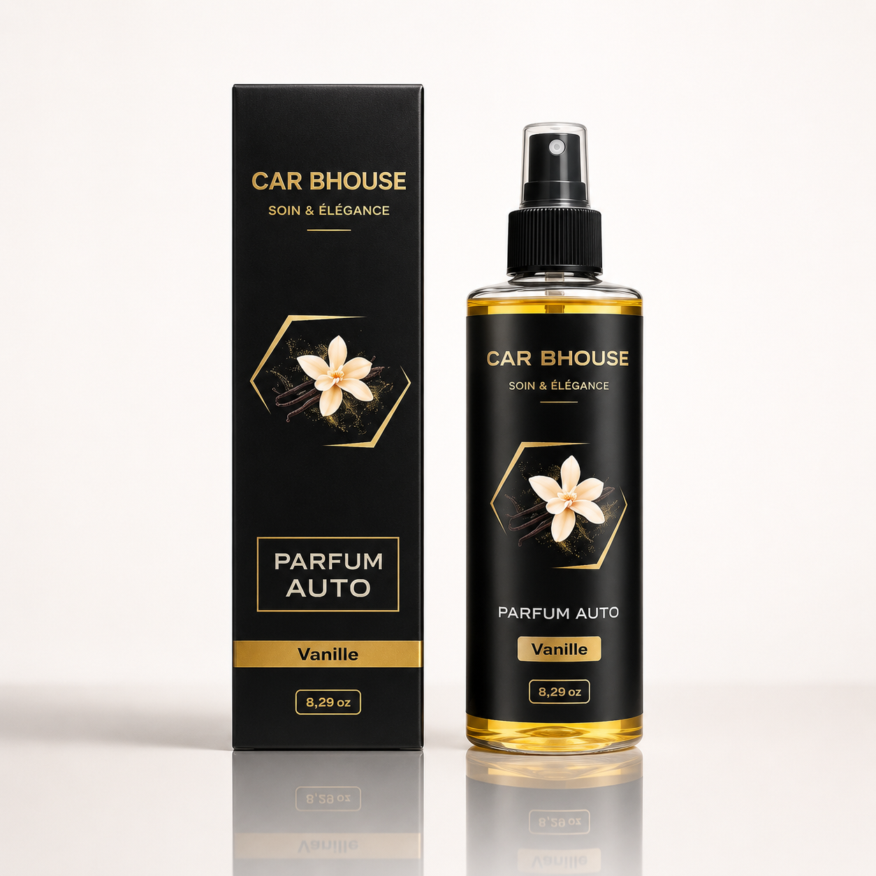 Spray Désodorisant Voiture 245 ml – Parfum d’Intérieur Auto