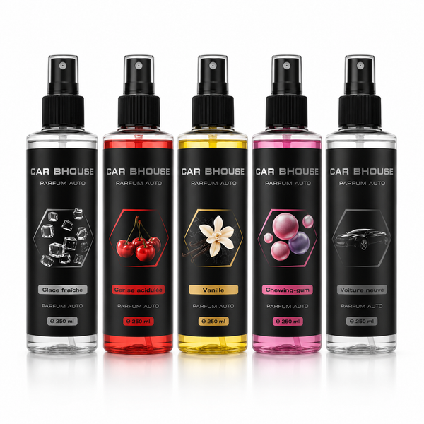 Spray Désodorisant Voiture 245 ml – Parfum d’Intérieur Auto