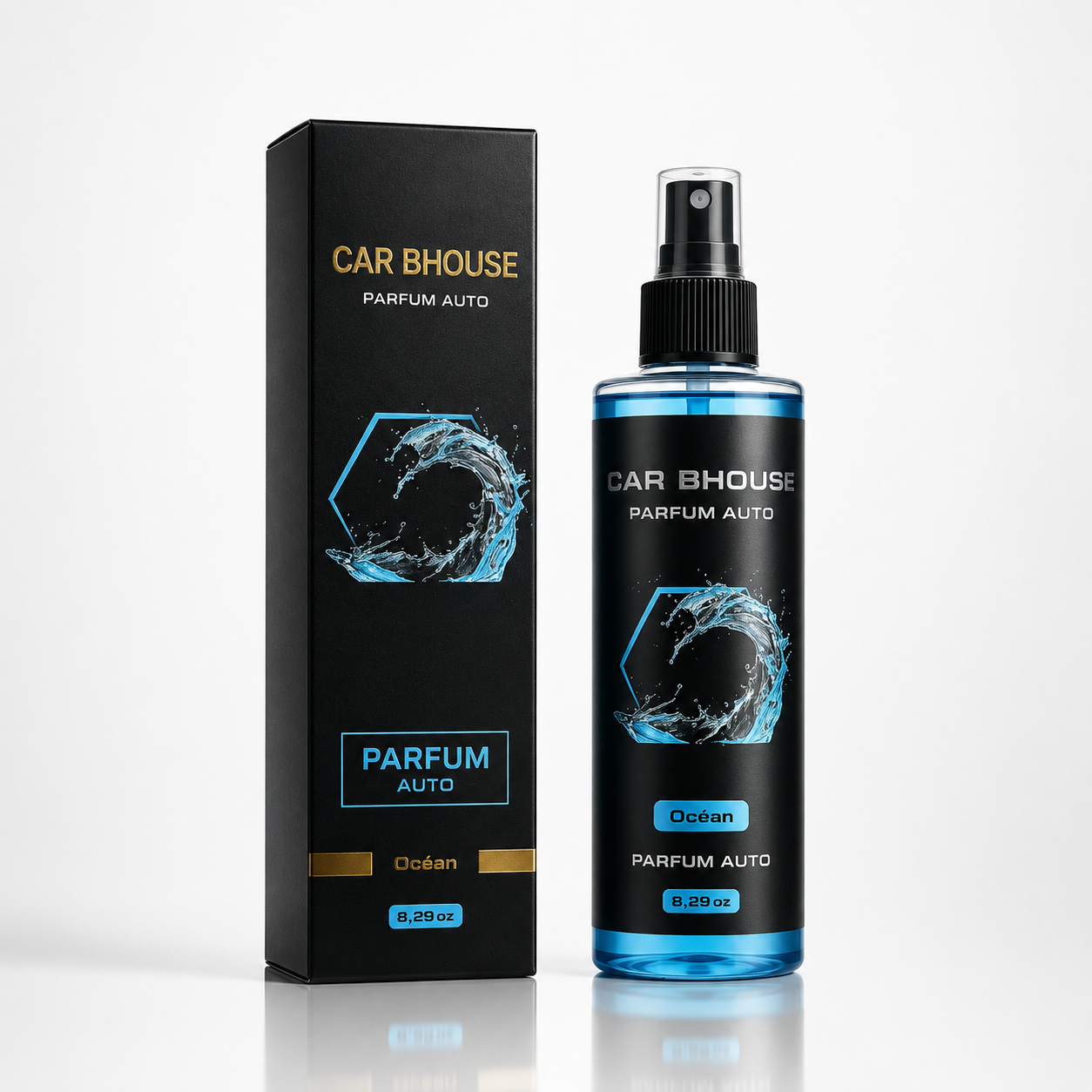 Spray Désodorisant Voiture 245 ml – Parfum d’Intérieur Auto