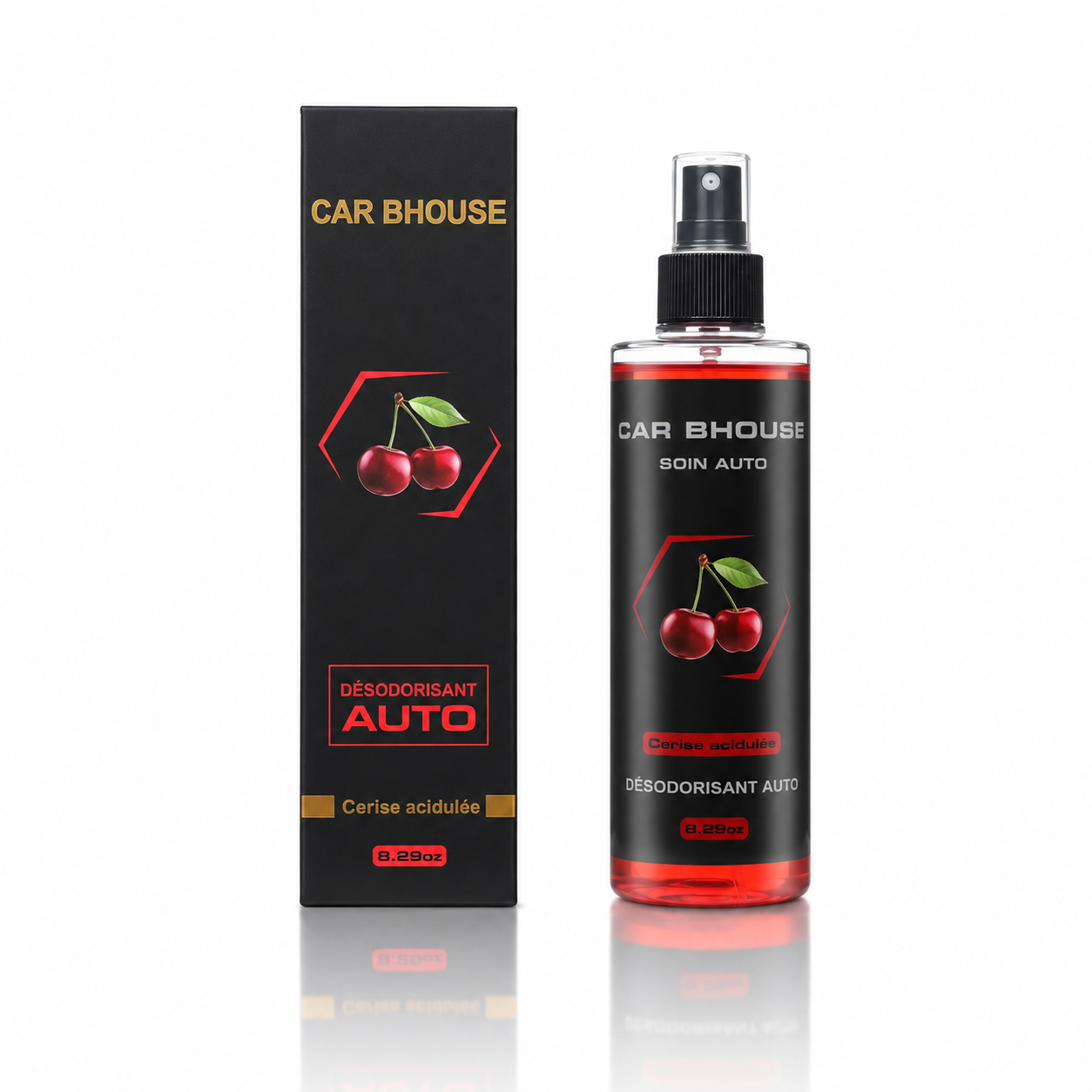 Spray Désodorisant Voiture 245 ml – Parfum d’Intérieur Auto