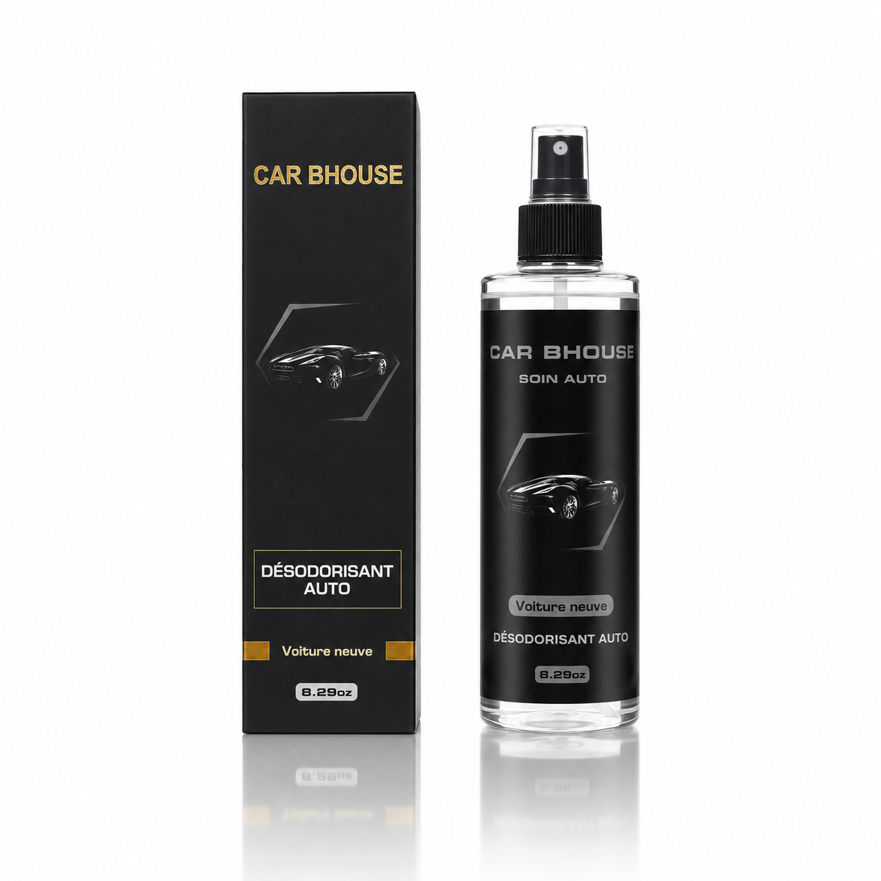 Spray Désodorisant Voiture 245 ml – Parfum d’Intérieur Auto