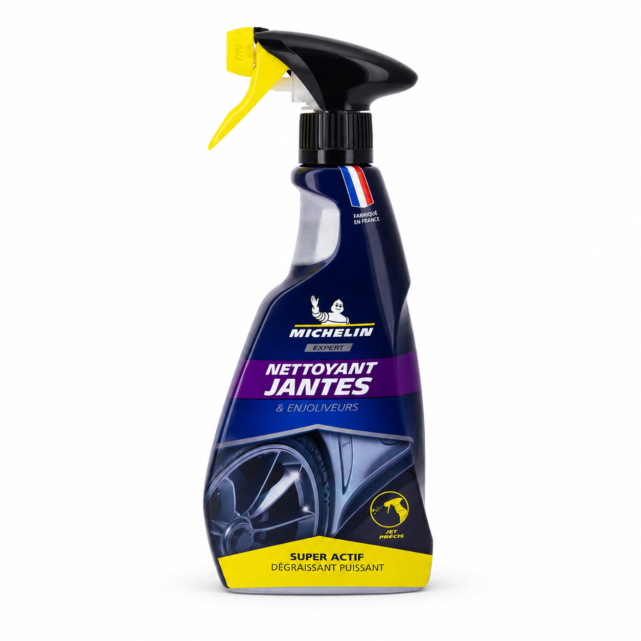 Nettoyant Jantes 500 ml – Spray Dégraissant pour Roues Auto
