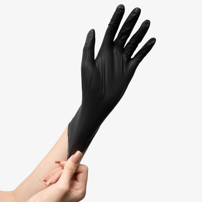 Gants Nitrile Noirs 6 Mil – Protection pour Nettoyage Auto